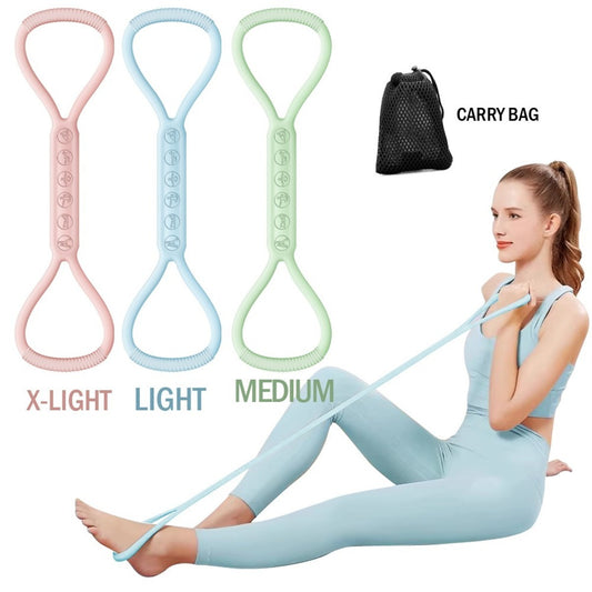 Multi-Functional Resistance Band Kit – Ultimate Fitness & Yoga Gear - Giftsplore