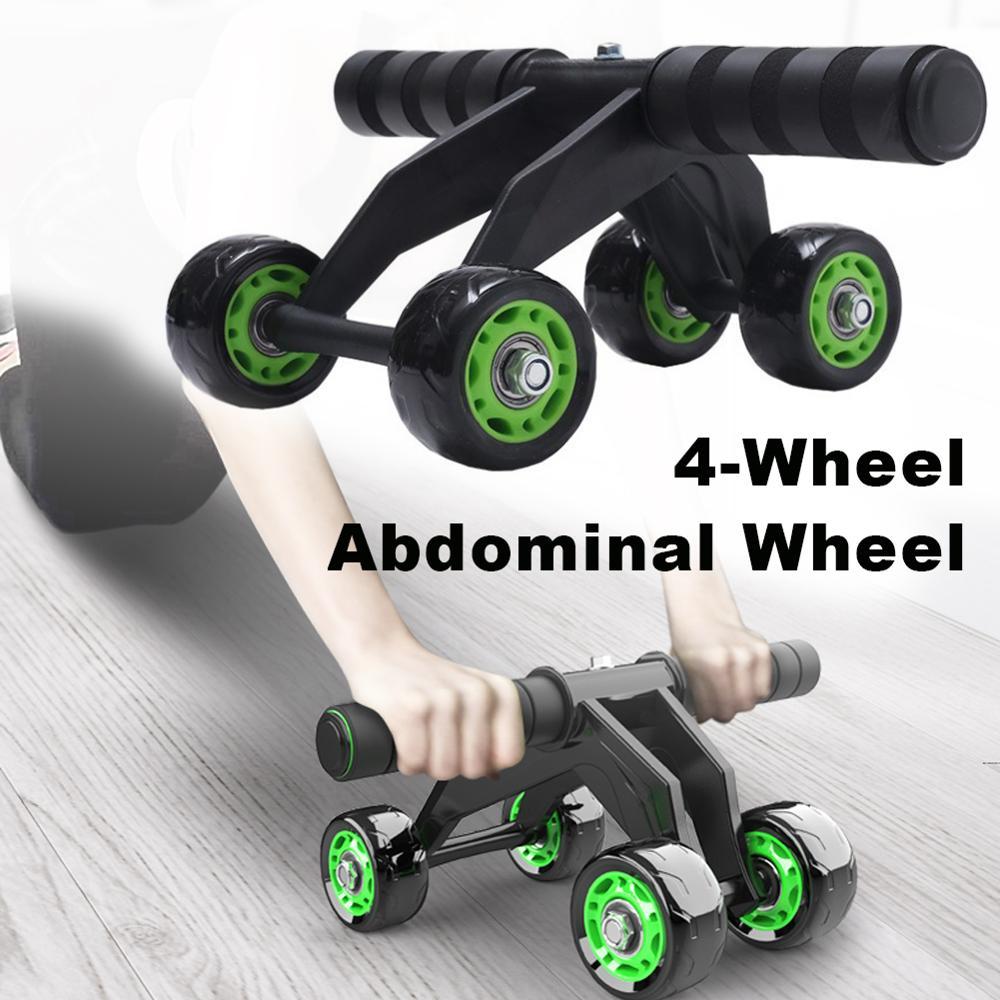 Women’s Fitness Roller: 4-Wheel Ab Trainer for Core Stability - Giftsplore