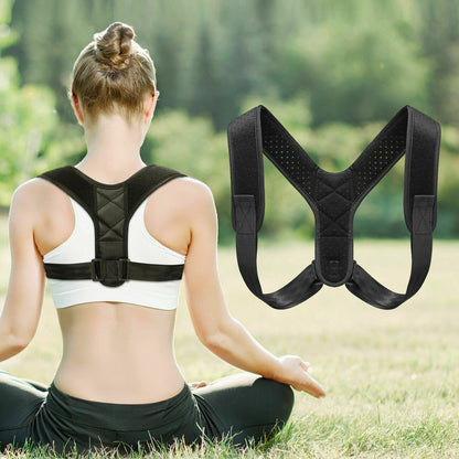 Posture Corrector for Men & Women – Back Pain Relief & Posture Fix - Giftsplore