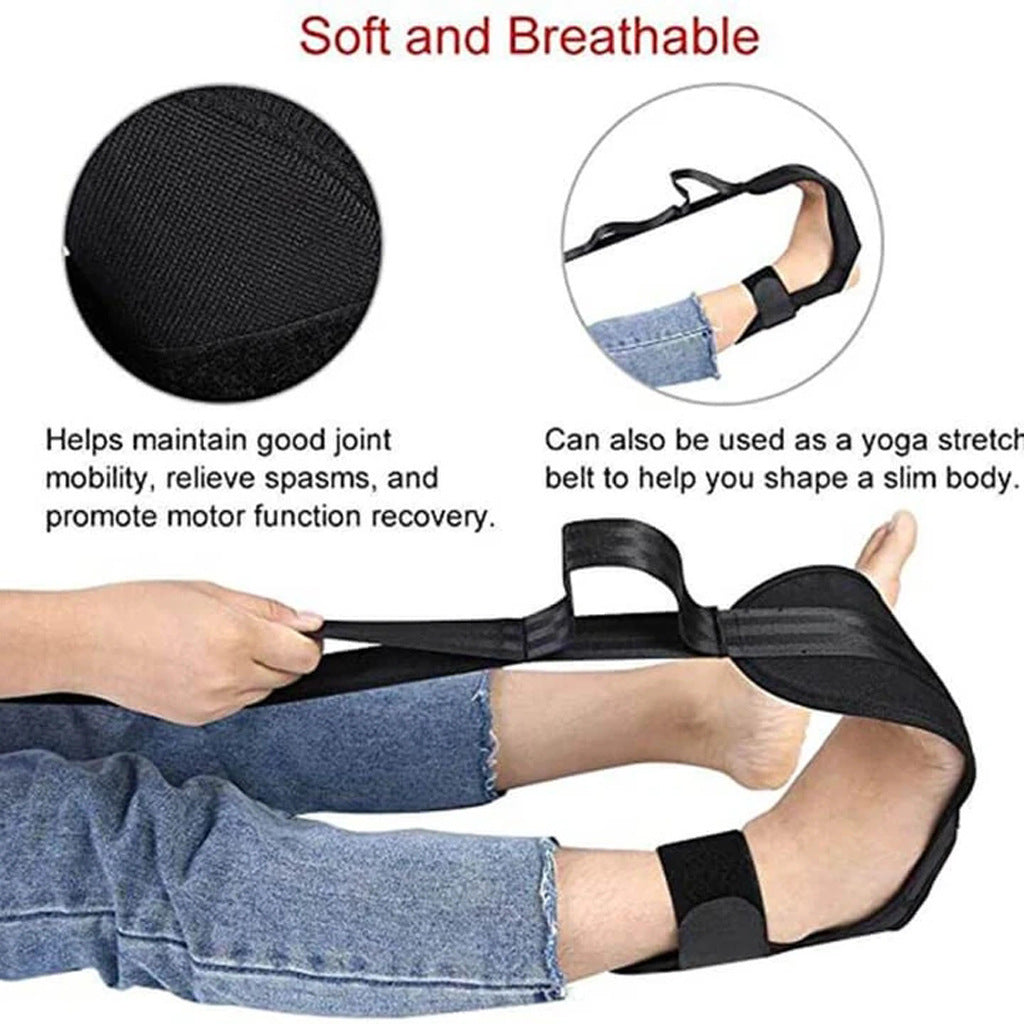 Rehabilitation Stretch Belt for Effective Pain Relief & Flexibility - Giftsplore