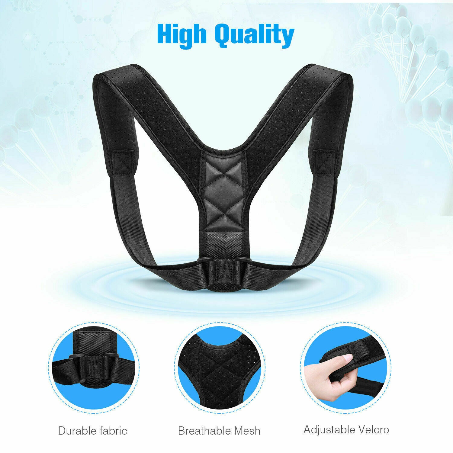 Posture Corrector for Men & Women – Back Pain Relief & Posture Fix - Giftsplore