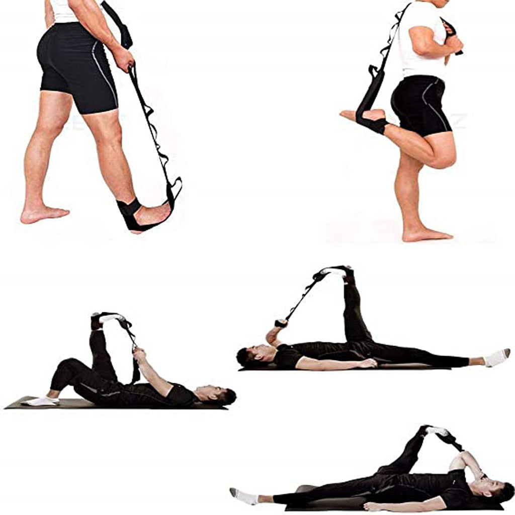 Rehabilitation Stretch Belt for Effective Pain Relief & Flexibility - Giftsplore